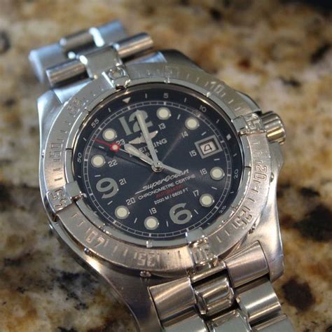 breitling superocean steelfish chronometer 2000m watch